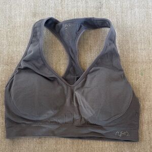 Ryka Women's Seamless Racerback Sports Bra — Charcoal